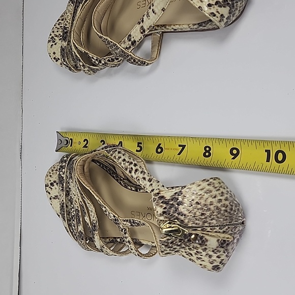 Coye Nokes Newyork  Brown/Grey /women strappy  Open toe Sandal, Size 37 - Picture 12 of 13